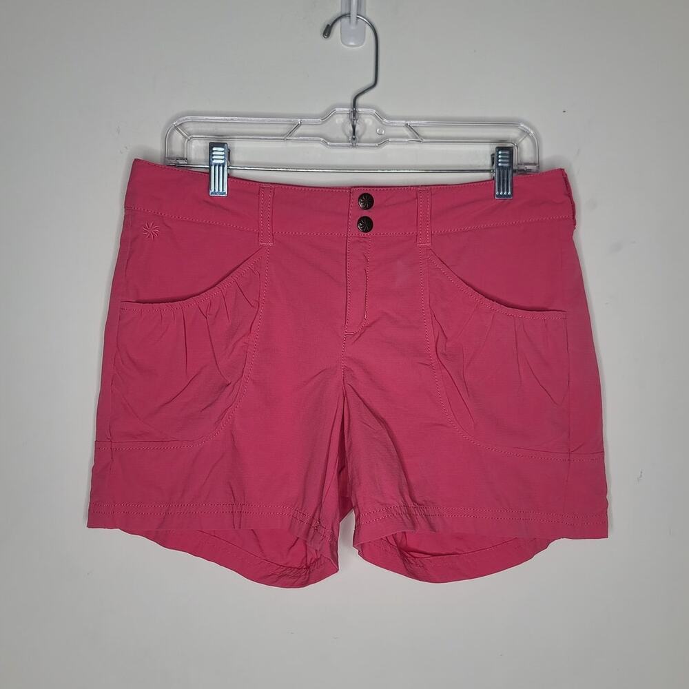 Athleta pink athletic hiking shorts - 6